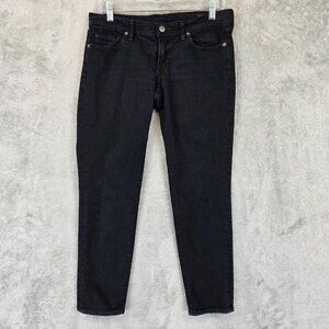 Citizens of Humanity Jeans Womens 29 Black Skinny Stretch Made in USA Cut 3569